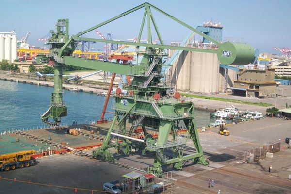 Chain Bucket Ship Unloader Structure